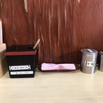 そばの神田東一屋 - コンディメンツ。