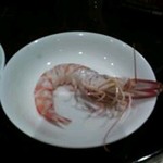 老香港酒家京都 - 酔わせ海老の香港式湯引き
