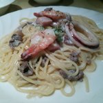 食感パスタとピザのお店 ピノキオ - クリームパスタ