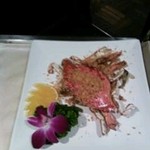 老香港酒家京都 - 渡りがにのガーリックチッブ揚げ