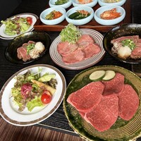 雪月花 ながら - 銘柄和牛炭火焼コース☆月 -tsuki - コースの始まり♪
