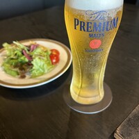 雪月花 ながら - 生ビールで乾杯❗️