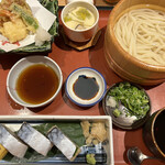 たらいうどん 山のせ - 