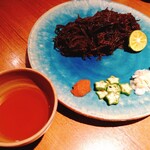 土香る - もずくそーめん