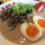 麺や木蓮 - 半熟味玉豚そば