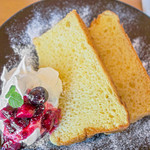 cafe Mizukinosho - シフォンケーキ