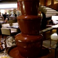 ロビーラウンジ 「マーブルラウンジ」 ヒルトン東京 - チョコレートファウンテン