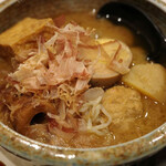 マルとマル たなか - 麦みそおでん定食