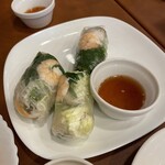 ベトナム家庭料理 マンダリンカフェ - 生春巻き