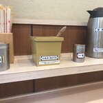 そばの神田 東一屋 - コンディメンツ。
