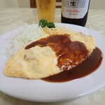 カレーヤ - 焼豚入りオムレツ