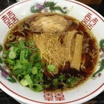 金久右衛門 - 金胡麻しじみ 紅バージョン 細麺 (750円)