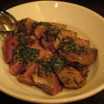 ICARO miyamoto - 山羊のレバーとハツのグリル 