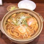 213194179 - (ﾗﾝﾁ) 味噌煮込みうどん￥1,000　2023.7.25