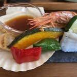 Rikka - 魚介と野菜のオーブン焼き