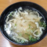 ひろこ食堂 - 味噌汁