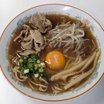 Hakusui Shokudou - ラーメン 肉玉 800円