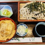 長岡屋 - 「カツ丼セット」900円税込み♫