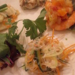 一汁三菜イタリア～の shark - 築地市場より直送！新鮮なお肉と野菜の５品盛り合せ（1.400円）