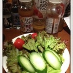 Obo cafe - ランチサラダ
      2013.9