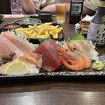 目利きの銀次 - 刺し盛り。アプリ登録で半額になりますよ