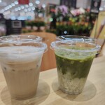 CAFE BRICCO Sakuhei Ten - 咖啡拿鐵與抹茶拿鐵