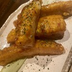 汁べゑ 渋谷店 - とうもろこしの唐揚げ