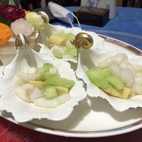 中国四川料理 桃花源 - 白鳥のお皿