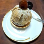 モン・シェリー 松下 - ●霧島栗のモンブラン￥490 大好きなモンブラン♡、甘さも控えめでペロッと食べられます