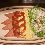 花いちぜん - ⑥ポーク（スパム）とタマゴ 750円