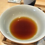 飯田商店 - 旨い脂たっぷりの温かいつけ汁