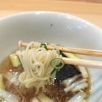 飯田商店 - 細麺が入ってる！！！