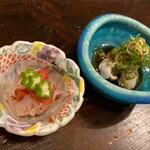 かもめ食堂 - コウイカの軟骨の梅和え