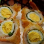 福美鮨 - 海老のうずら巻き揚げ