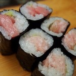 福美鮨 - 〆は定番の「トロ鉄火」