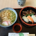 よこた - 料理写真:日替り寿司うどん定食