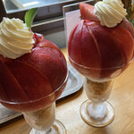 桃の農家カフェ ラペスカ - 