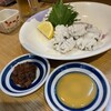 こうちゃん - ハモを梅肉と酢味噌で