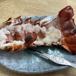 水沼さざえ店 - 大きい伊勢海老だと色々な食べ方で供してくれます