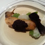 フロリレージュ - 鮎のﾌﾘｯﾄ　黒ﾄﾘｭﾌ