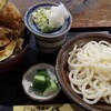 塩屋 橘 - 料理写真:平日のかき揚げ丼うどん付