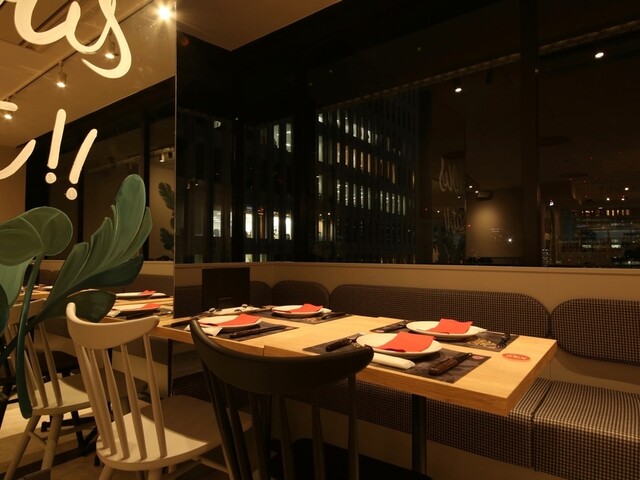 座席 : シュラスコ&ビアレストラン ALEGRIA Umeda （アレグリア 梅田