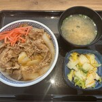吉野家 - 味噌汁・お新香セット