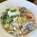 Kokosu - 炙り真鯛と海の幸のおろし冷やし麺