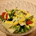 Kuroge Wagyuu Yakiniku Satsuma Ushi Nokura - 季節の彩り酵素サラダ