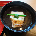 海老亭別館 - 甘鯛と胡麻豆腐の吸い物