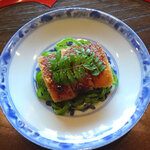 海老亭別館 - 鱧と万願寺唐辛子