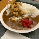 水明館 - 自作納豆カレー