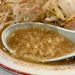 ラーメン 泪橋 - スープ