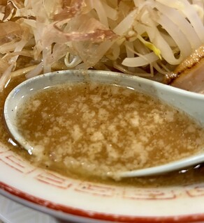 ラーメン 泪橋 - スープ